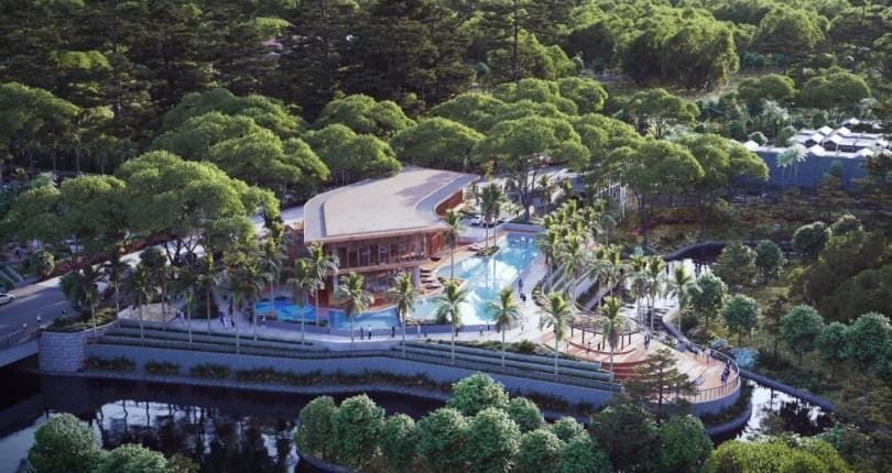 Dijual Rumah Mewah Sanctuary Collection Type 12 Orchard Riviera dengan View Pegunungan, Sentul Bogor
