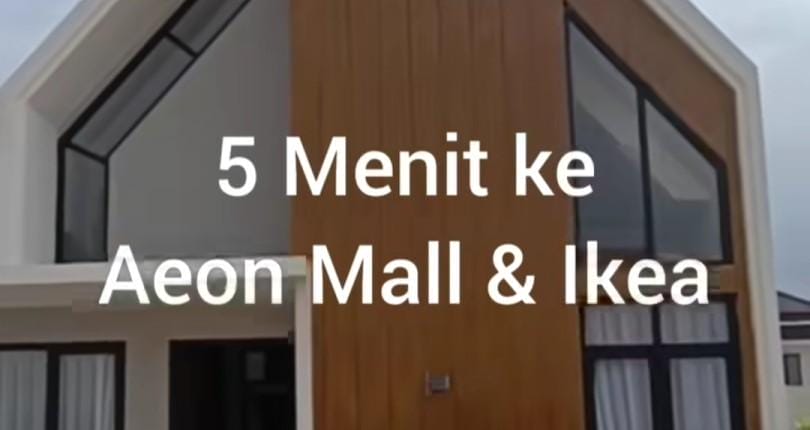 Rumah murah dekat Aeon JGC Jakarta Timur