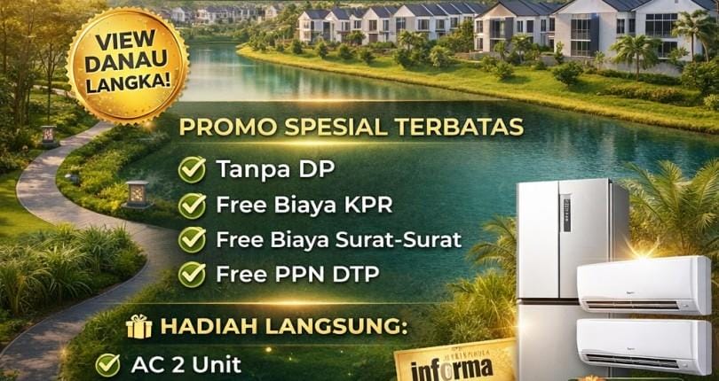 Rumah tanpa DP dekat pintu tol cimanggis